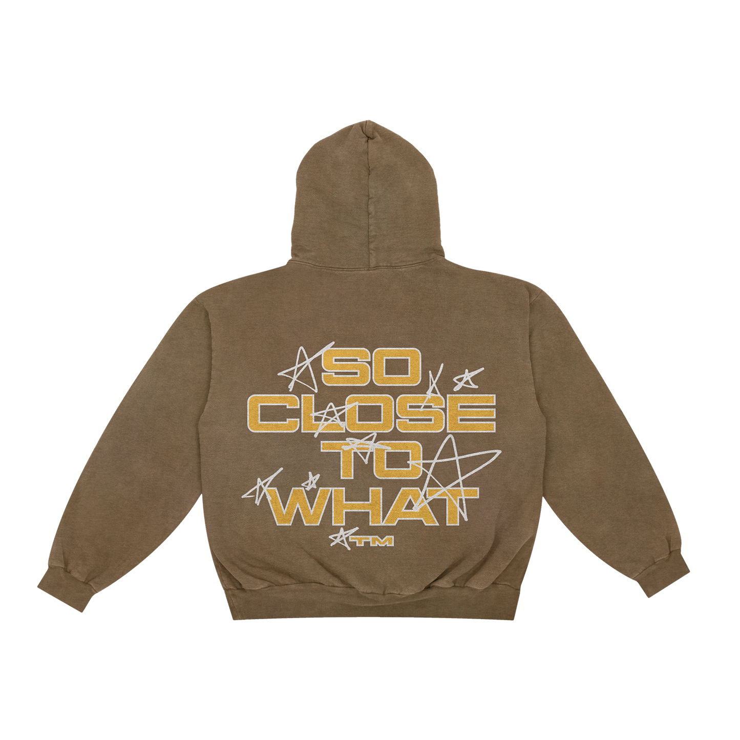 Stars Brown Hoodie