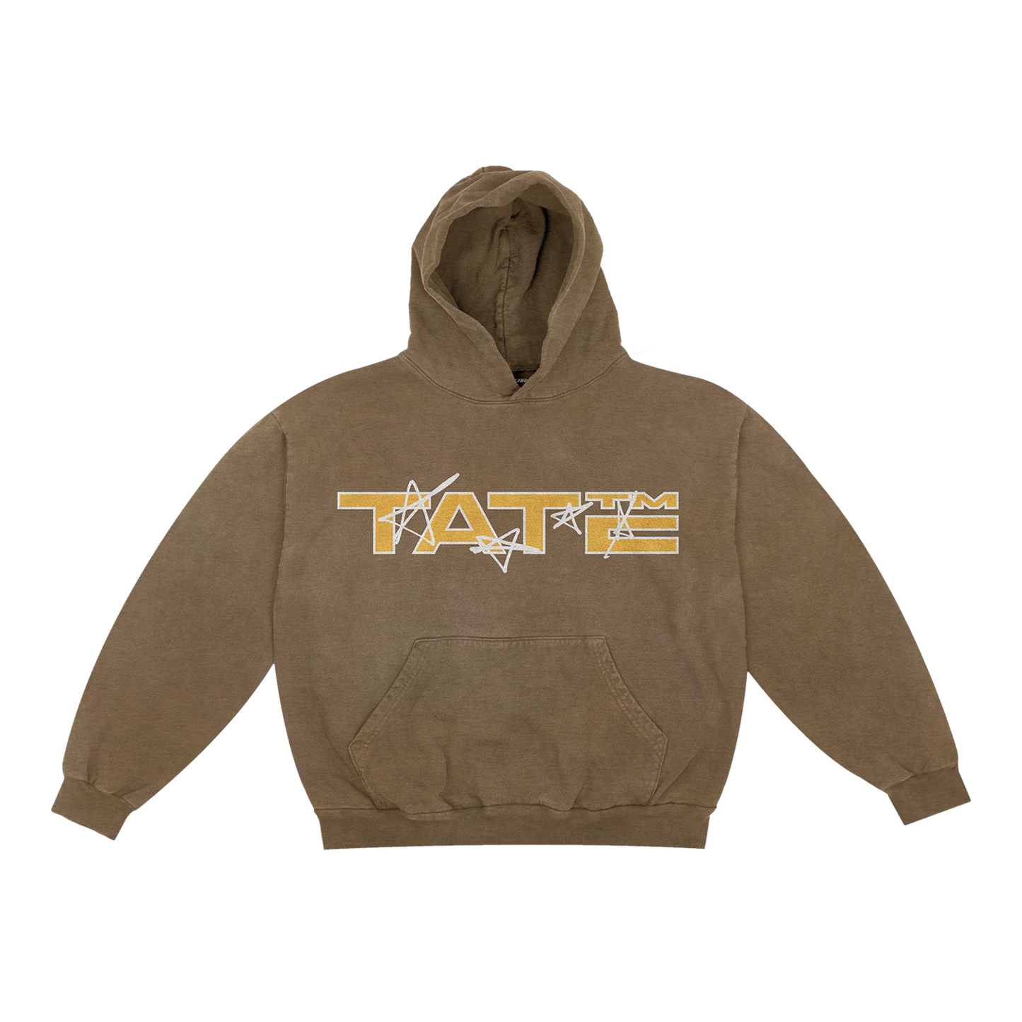 Stars Brown Hoodie